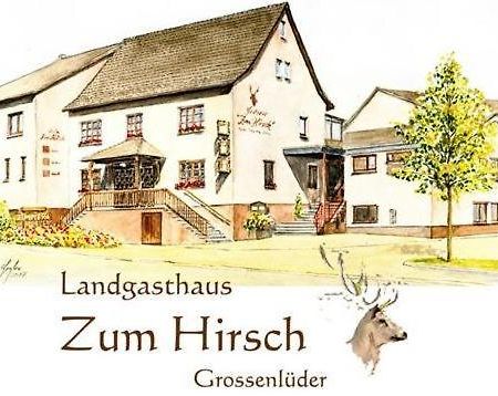 Hotel- Restaurant Zum Hirsch Grossenlueder Ngoại thất bức ảnh